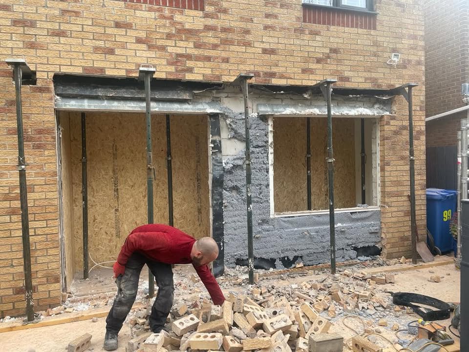 Aluminum Bi-Fold doors fitted in Livingston