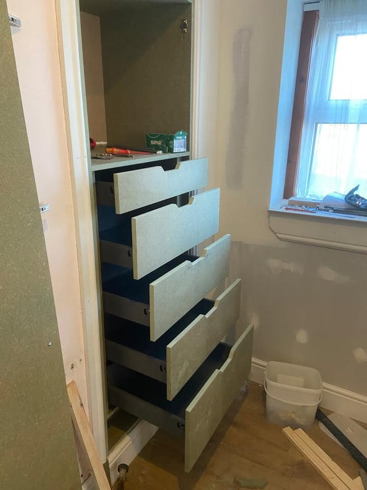Bespoke built in wardrobes and storage in Linlithgow
