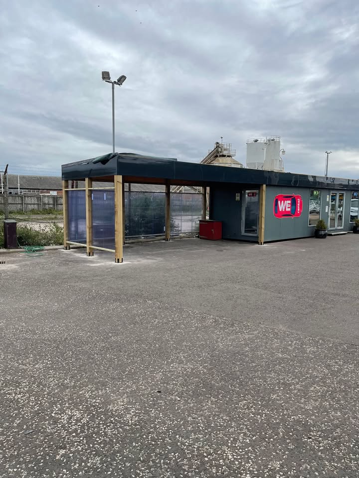 Cabin roof repairs and new carport in Dundee