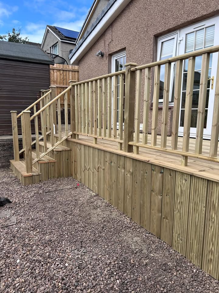 Decking work in Linlithgow