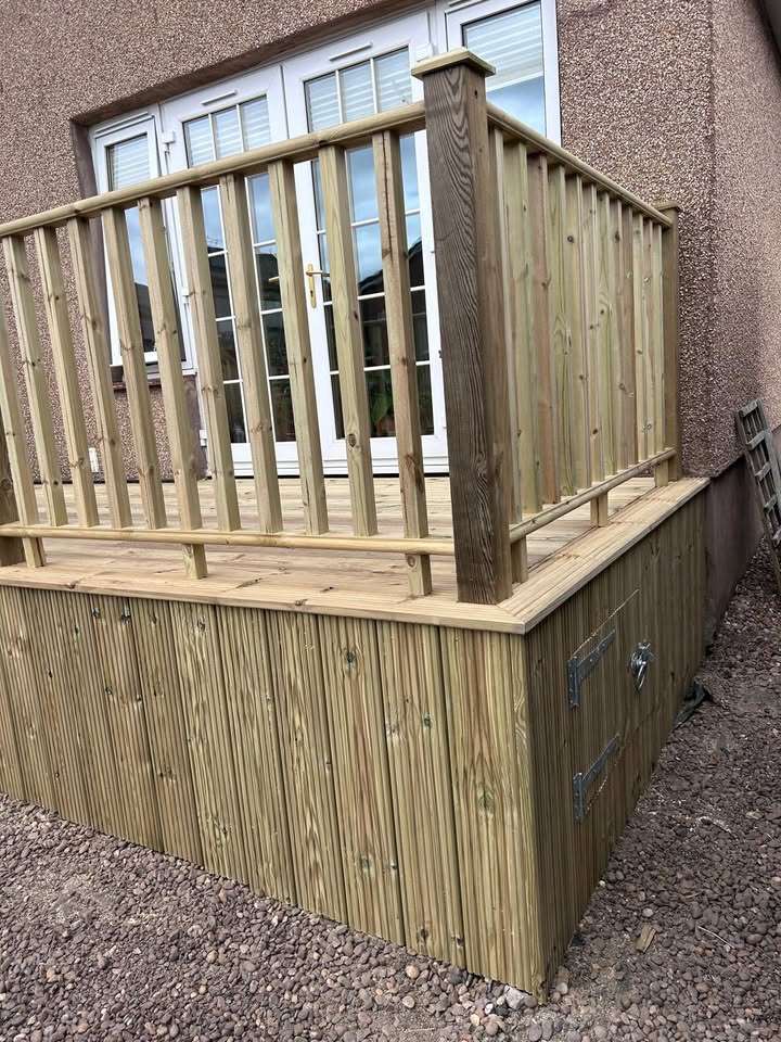 Decking work in Linlithgow