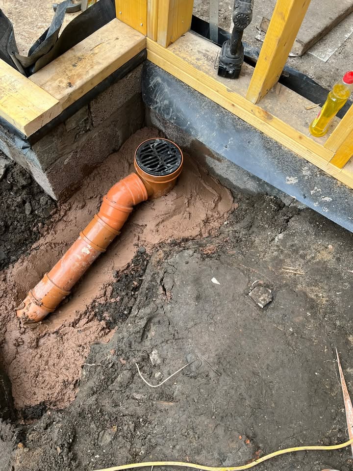 Extension work in Newhaven Edinburgh