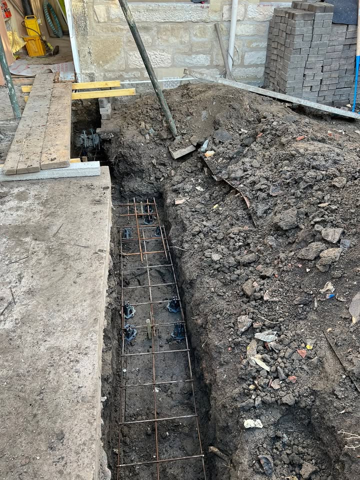 Extension work in Newhaven Edinburgh