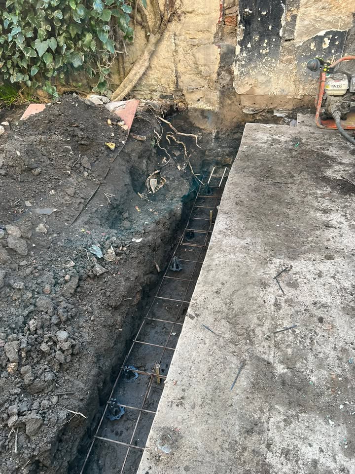 Extension work in Newhaven Edinburgh