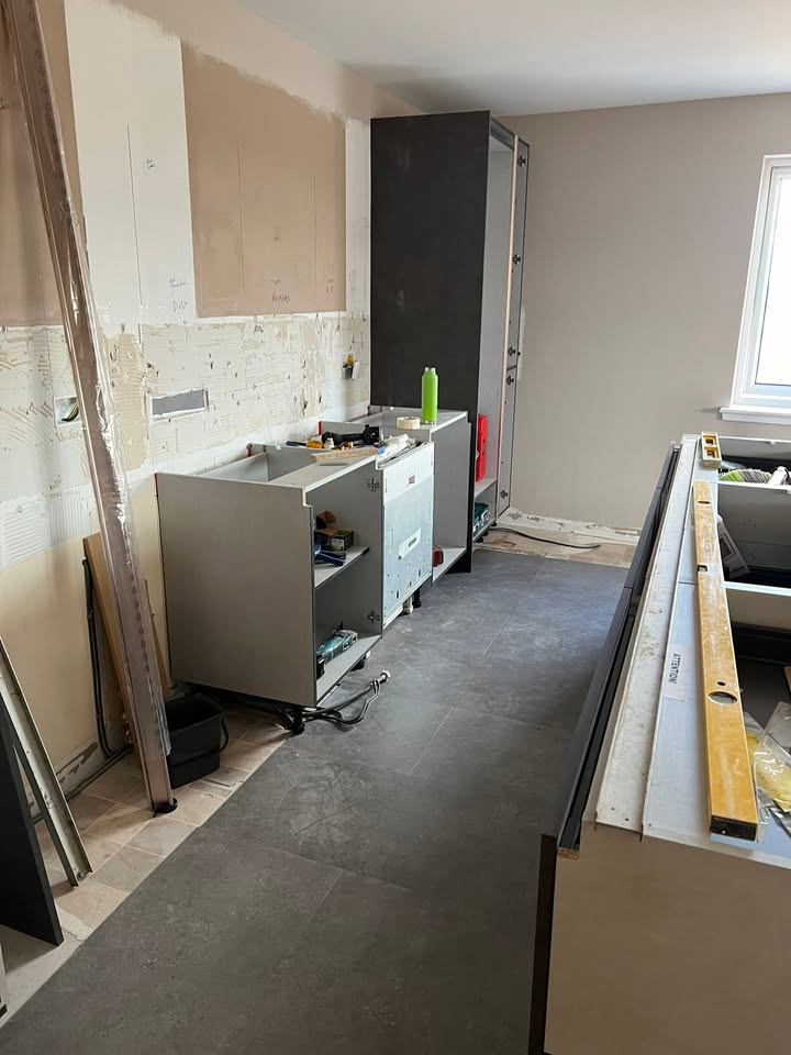 Kitchen refurb work in Leith