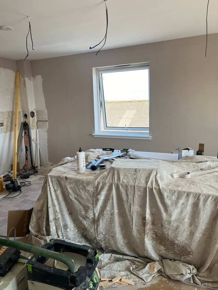 Kitchen refurb work in Leith