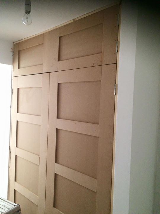 Made to measure doors and cupboards
