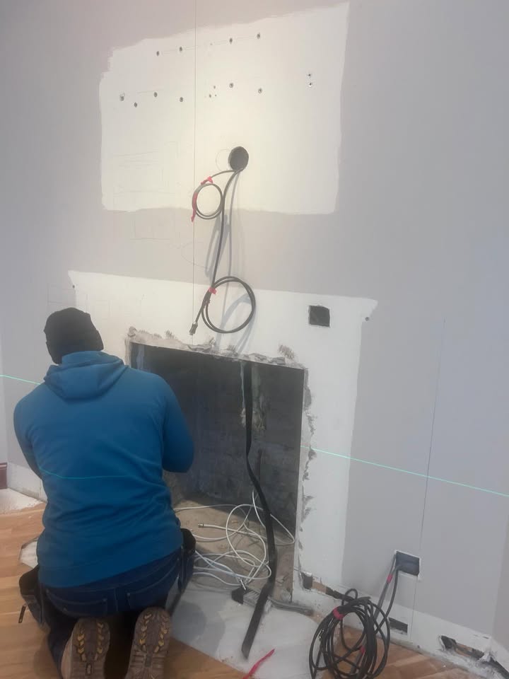 Media wall in Linlithgow