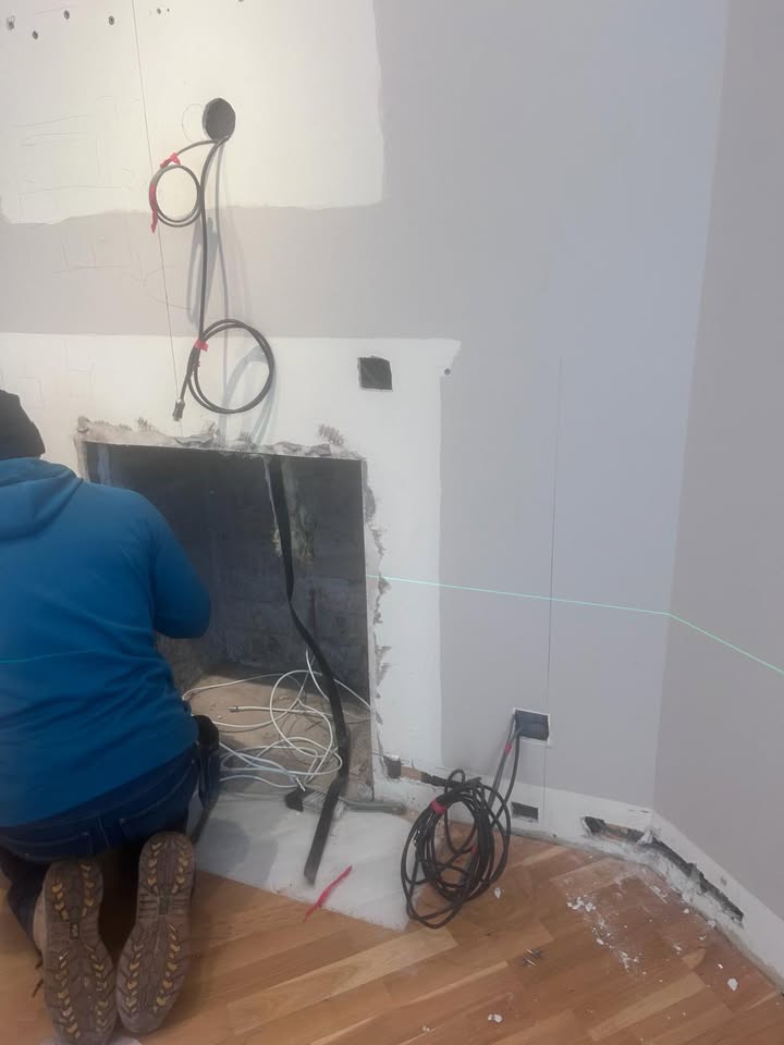 Media wall in Linlithgow