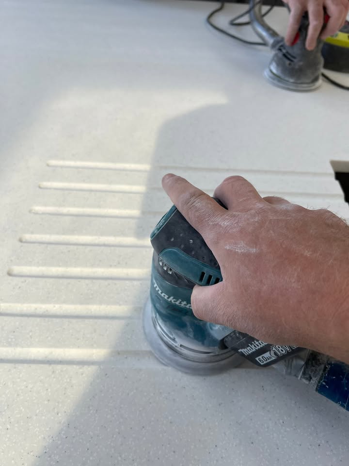 Minerva worktops fitted in Broxburn