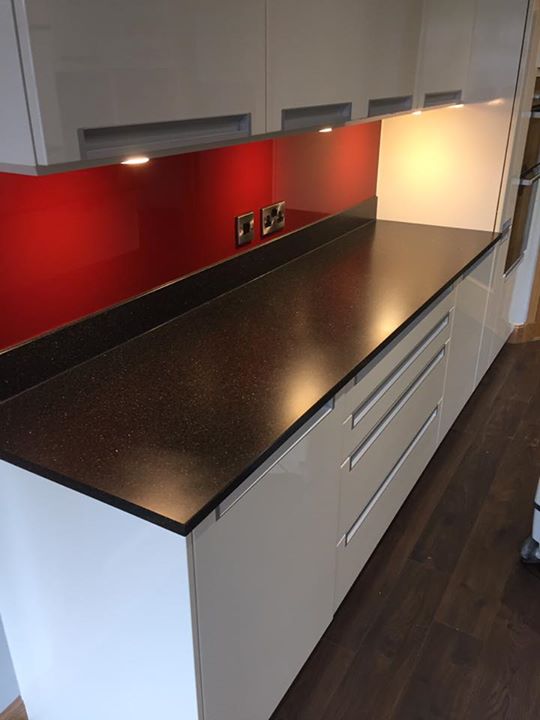 Mistral Solid Surface worktops re-finished back to new condition