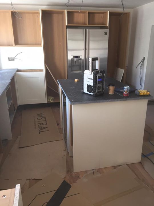 Mistral Solid Surface worktops - Uphall - with Craig Lyon