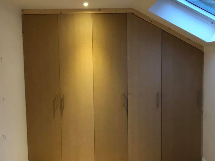 New built in wardrobes