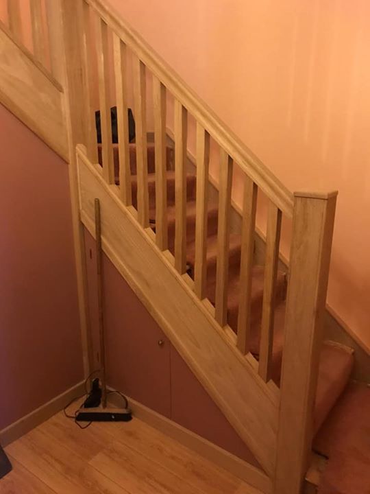 New doors, facings and stair upgrade to Oak