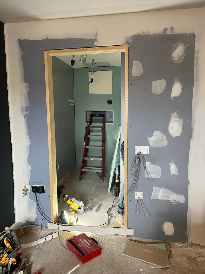 New en-suite in Leith