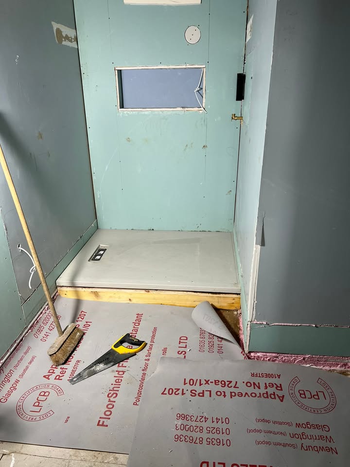 New en-suite in Leith