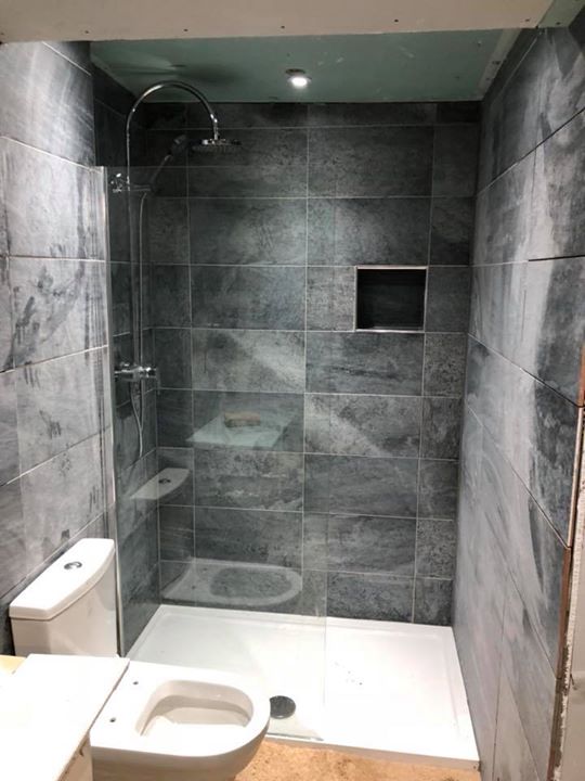 New en-suite installation and bedroom refurb with James Mochrie plumbing and heating