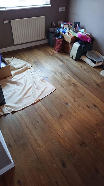 New Kahrs Engineered flooring fitted in Glasgow