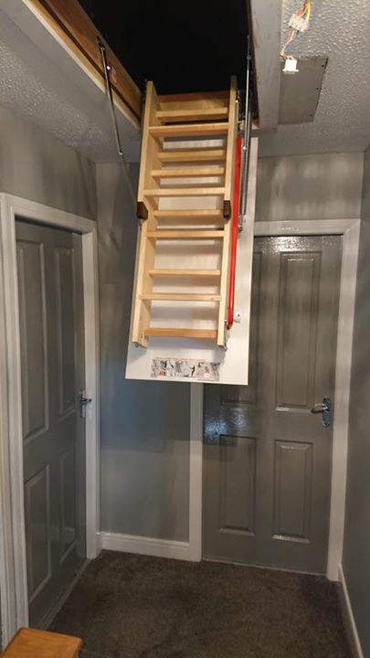 New loft ladder supplied and fitted in Brighton’s