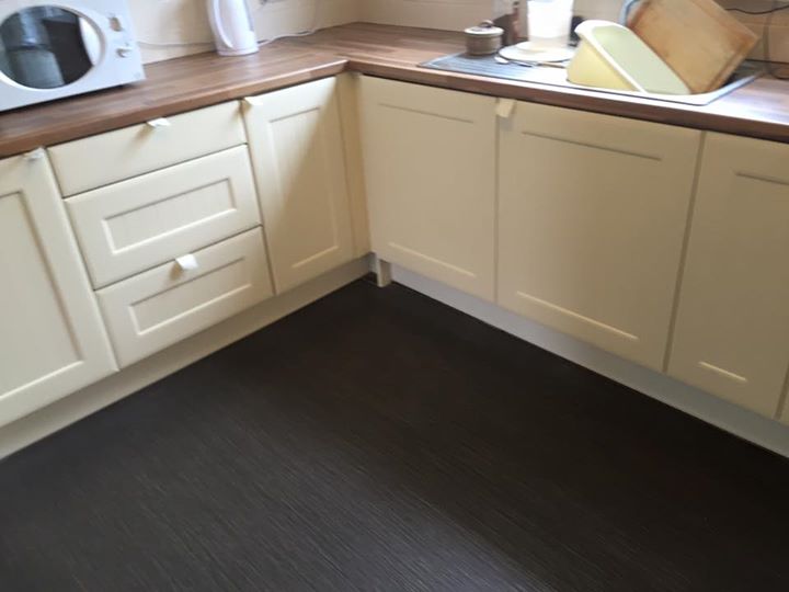 New range cooker and additional units. Existing unit refurb and worktops for Robin Bennie with James Mochrie