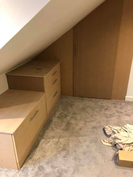 New wardrobes and drawer units