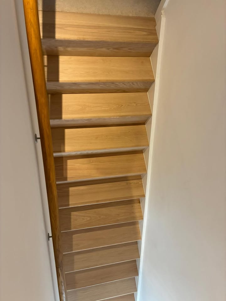 Oak Stair cladding in Threemiletown