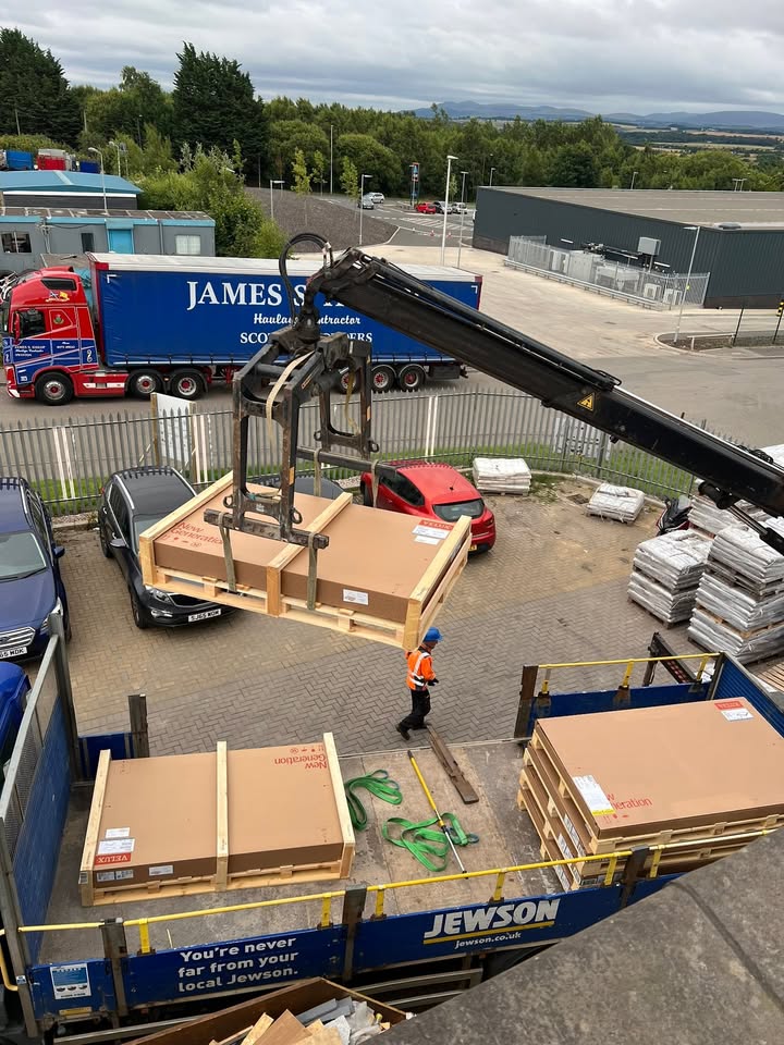 Office Refurb in Broxburn 2mx1m Velux flat roof windows