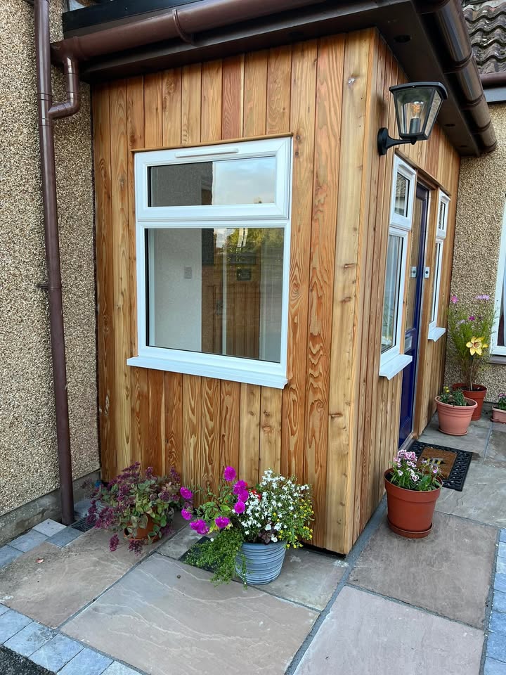 Porch extension carried out in Linlithgow