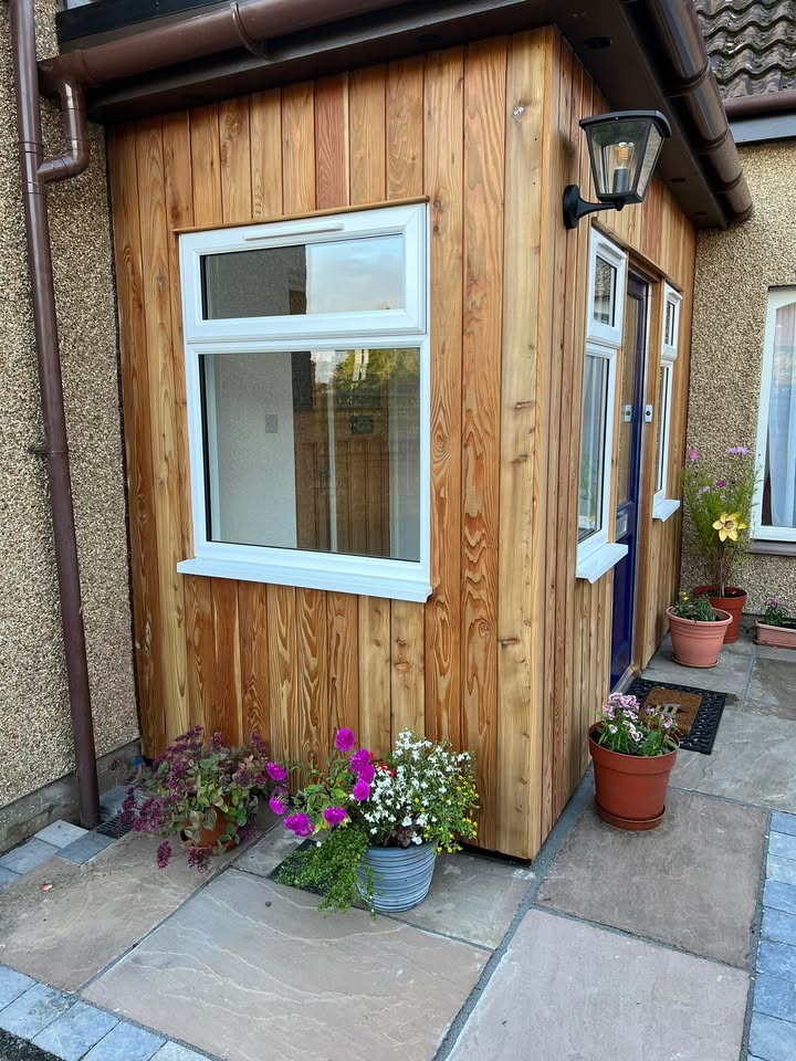 Porch extension carried out in Linlithgow