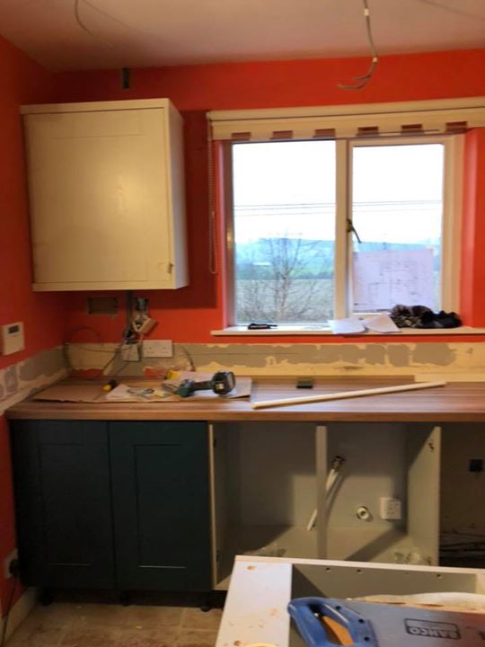 Replacement Chippendale Painted kitchen