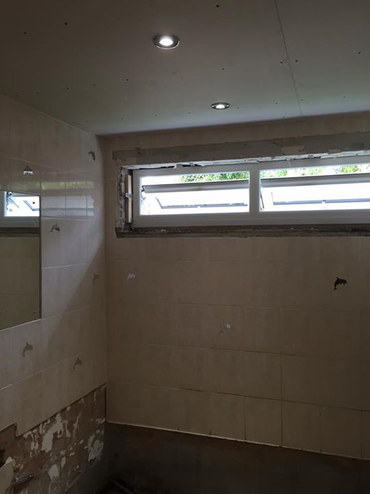 Replacement windows and doors along with full bathroom fit out with James Mochrie