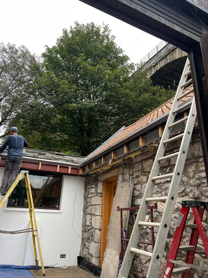 Replacing timber conservatory roof with aluminium roof and front
