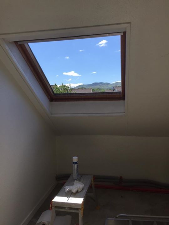 Velux roof windows replacement glass fitted