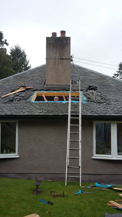 Velux Studio Window fitted in Linlithgow